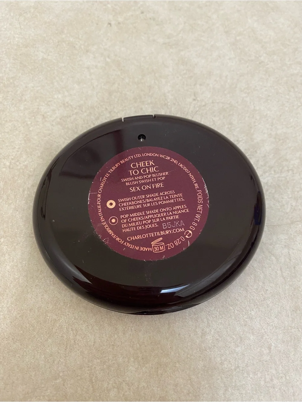Charlotte Tilbury Cheek to Chic Blush Sex On Fire